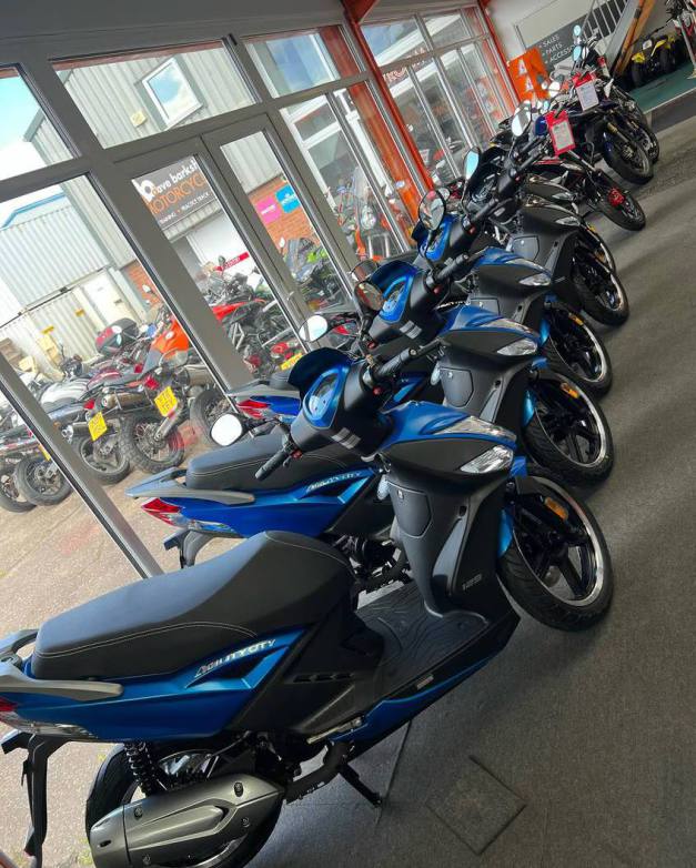 New Kymco Agility 125 2024 Scooters now in the showroom