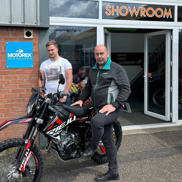 Some recent photos of our new Training School riders and new bike owners at the Rackheath showroom.