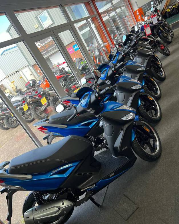 New Kymco Agility 125 2024 Scooters on Special Offers now in the showroom, July 2024